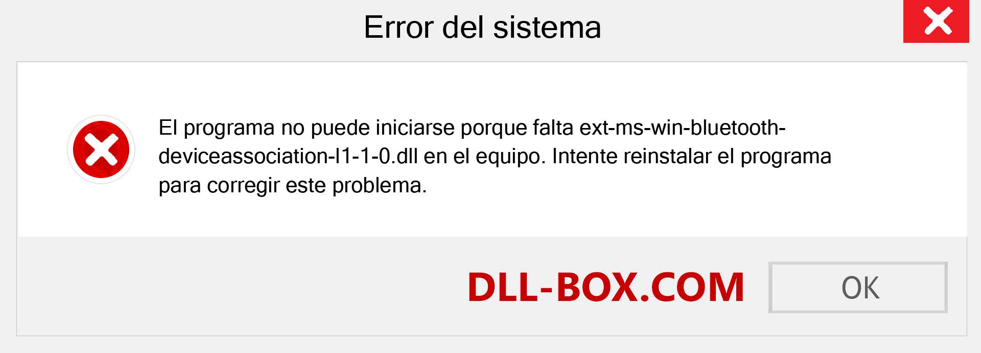 ¿Falta el archivo ext-ms-win-bluetooth-deviceassociation-l1-1-0.dll ?. Descargar para Windows 7, 8, 10 - Corregir ext-ms-win-bluetooth-deviceassociation-l1-1-0 dll Missing Error en Windows, fotos, imágenes